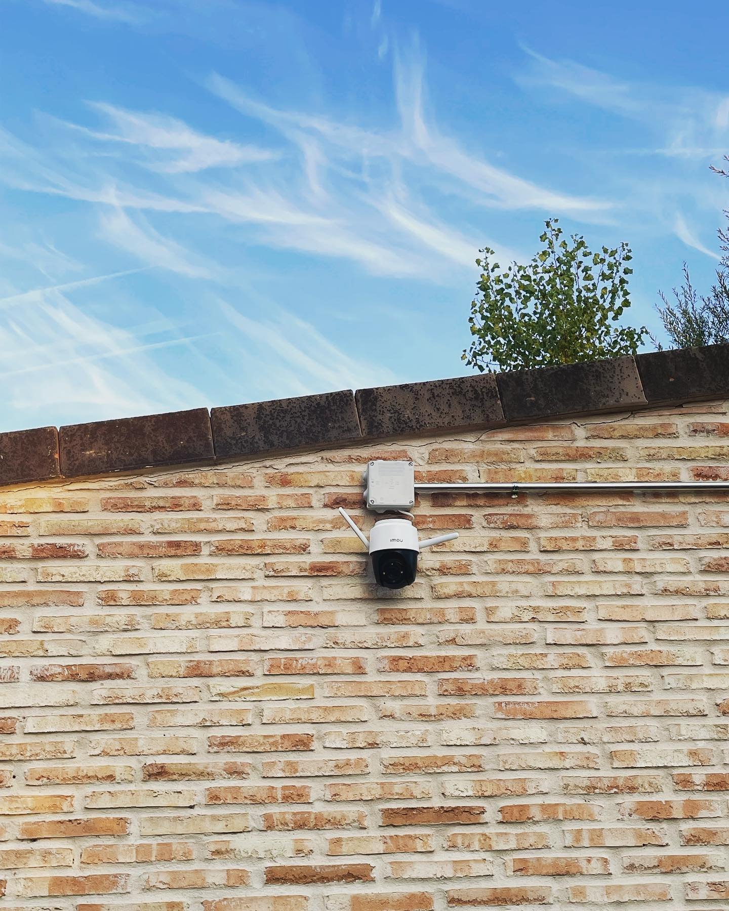 Cámara de seguridad instalada por GPDI